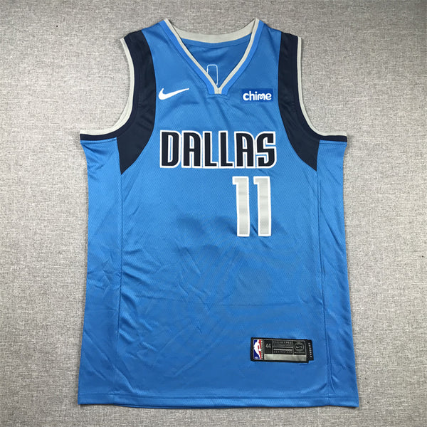 Men's Dallas Mavericks Kyrie Irving #11 Royal Fast Break Replica Jersey - Icon Edition