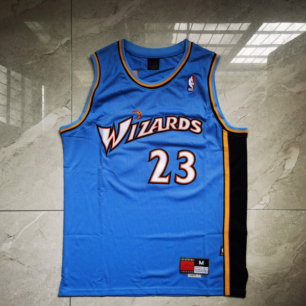 Men's Washington Wizards Michael Jordan Blue Swingman Player Jersey