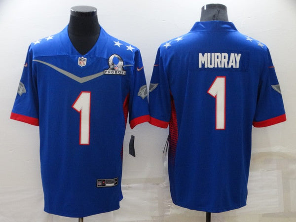 Men's Arizona Cardinals Kyler Murray #1 Blue All Star Game Jersey