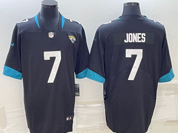 Men's Jacksonville Jaguars Zay Jones #7 Black Game Jersey