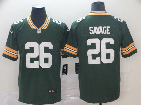 Men's Green Bay Packers Darnell Savage #26 Green Game Jersey