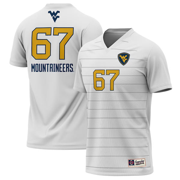 Men's West Virginia Mountaineers GameDay Greats White Soccer Jersey