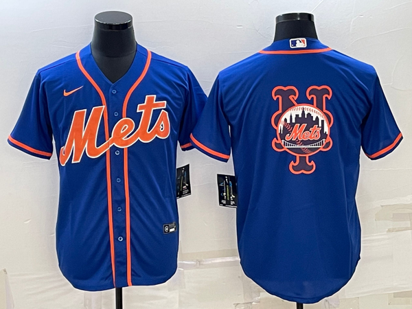 Men's New York Mets Royal Alternate Replica Player Jersey