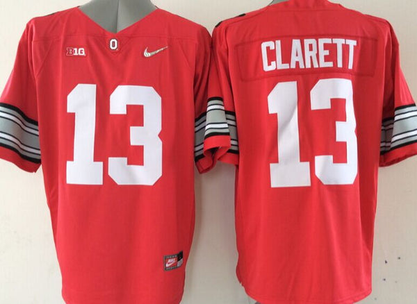 Men's Ohio State Buckeyes Maurice Clarett #13 Scarlet Player Game Jersey