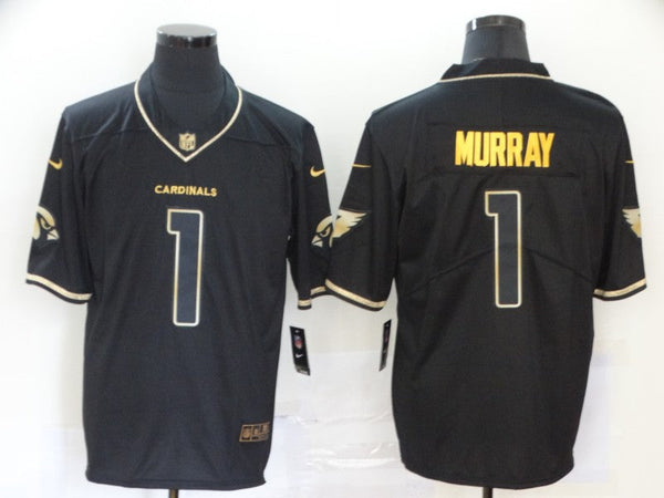 Men's Arizona Cardinals #1 Kyler Murray Black Player Game Jersey