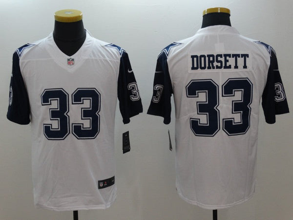 Men's Dallas Cowboys Tony Dorsett #33 White Game Jersey