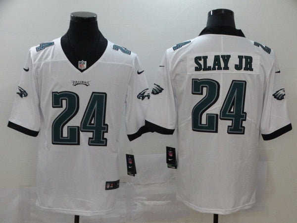 Men's Philadelphia Eagles Darius Slay Jr. #24 White Game Jersey