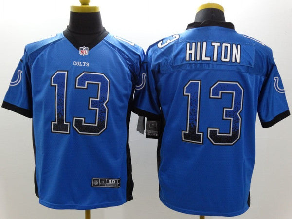 Men's Indianapolis Colts T.Y. Hilton #13 Blue Game Player Jersey