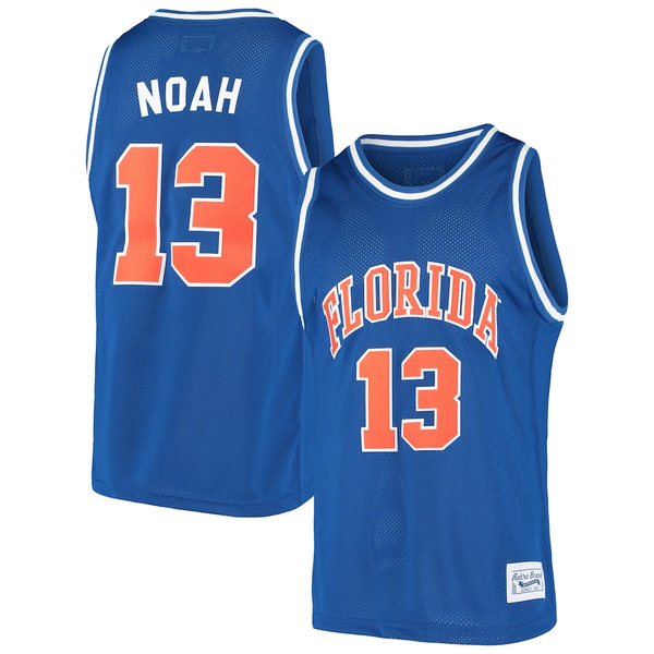 Men's Florida Gators Joakim Noah #13 Royal Player Game Jersey