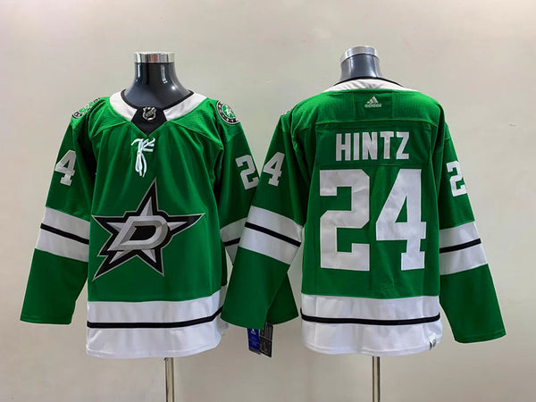 Men's Dallas Stars Roope Hintz #24 Kelly Green Home Breakaway Player Jersey