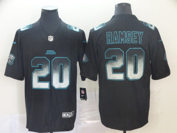 Men's Jacksonville Jaguars #20 Jalen Ramsey Black Alternate Player Game Jersey