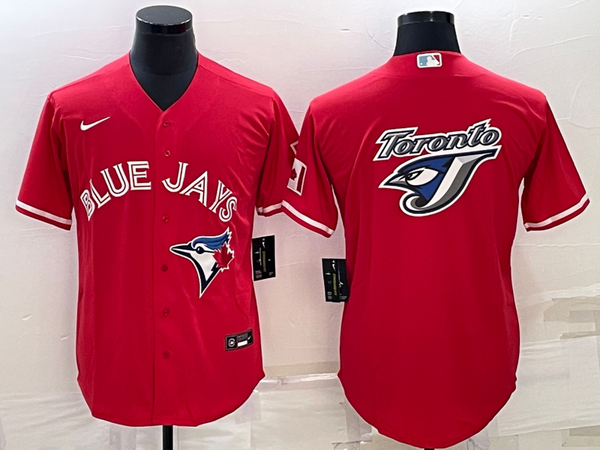 Men's Toronto Blue Jays Red Replica Player Jersey