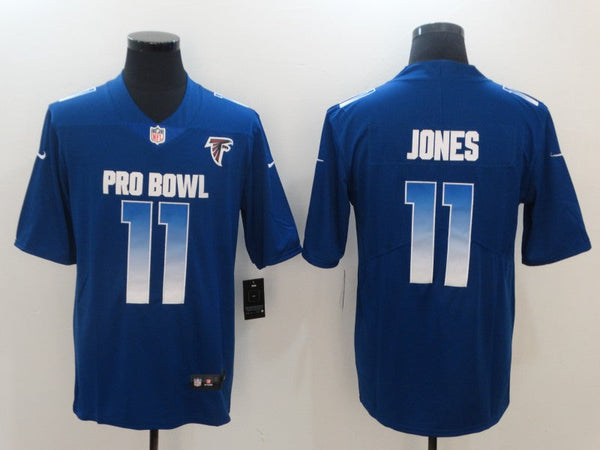 Men's Atlanta Falcons Julio Jones #11 Blue Game Jersey