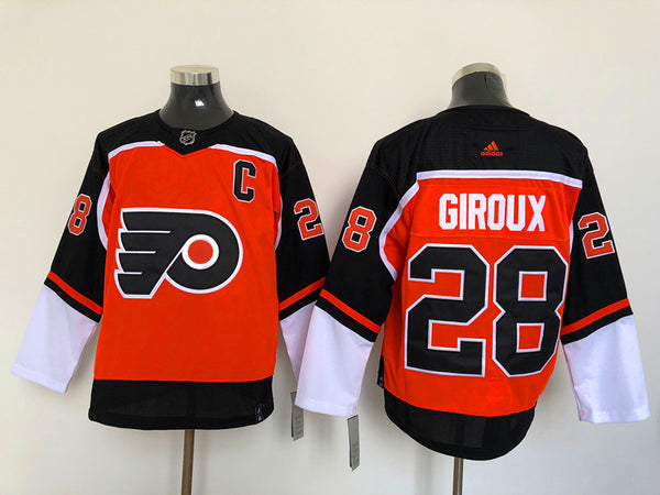 Men's Philadelphia Flyers Claude Giroux #28 Orange Player Jersey