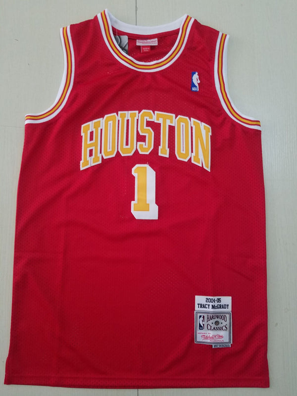 Men's Houston Rockets Tracy McGrady 2004-05 Hardwood Classics Swingman Jersey