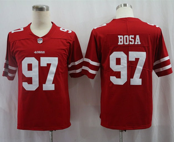 Men's San Francisco 49ers #97 Nick Bosa Player Jersey Red