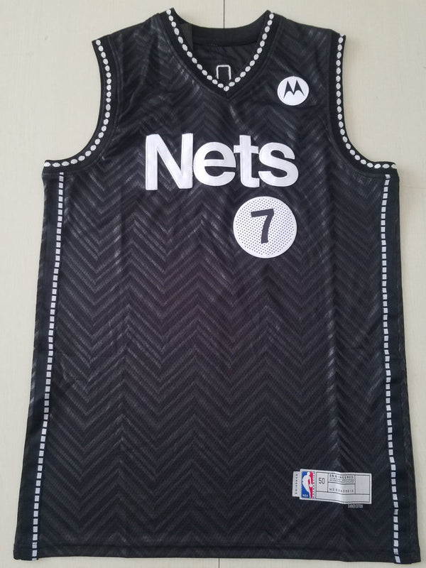 Men's Brooklyn Nets Kevin Durant #7 Black 2020/21 Swingman Player Jersey