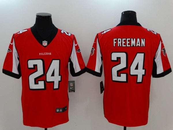 Men's Atlanta Falcons Devonta Freeman #24 Red Game Jersey