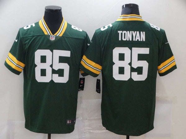 Men's Green Bay Packers Robert Tonyan #85 Green Game Jersey