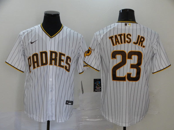 Men's San Diego Padres Fernando Tatis Jr. #23 Stitched White Jersey