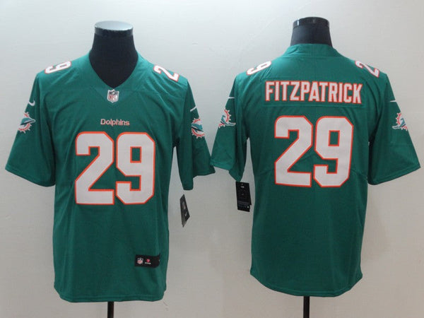 Men's Miami Dolphins Ryan Fitzpatrick #29 Green Game Jersey