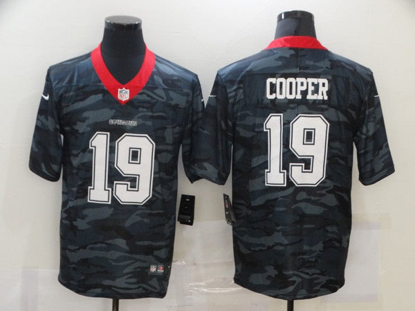 Men's Dallas Cowboys Amari Cooper #19 Gray Camouflage Game Jersey