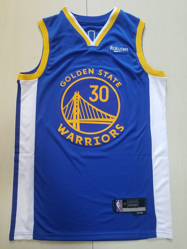 Men's Golden State Warriors Stephen Curry Fast Break Replica Player Team Jersey