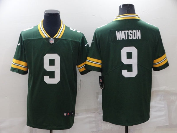 Men's Green Bay Packers Christian Watson #9 Green Game Jersey