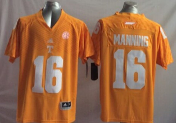 Men's Tennessee Volunteers Peyton Manning #16 Orange Game Jersey