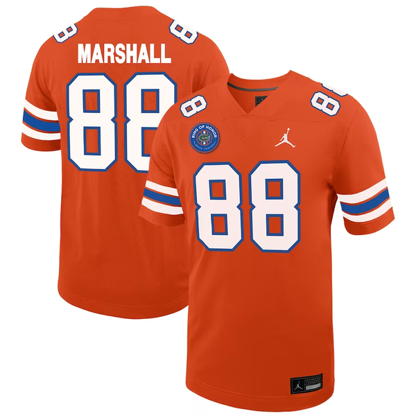 Men's Florida Gators Wilber Marshall #88 Orange Player Game Jersey