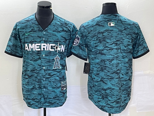 Men's Los Angeles Angels American League Teal 2023 MLB All-Star Game Limited Blank Jersey