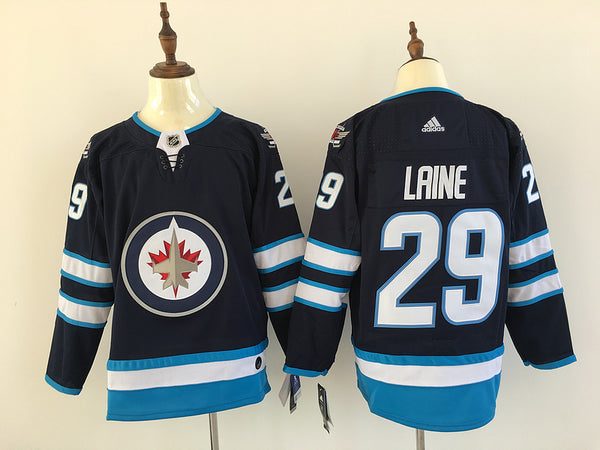 Men's Winnipeg Jets Patrick Laine #29 Navy Home Breakaway Player Jersey