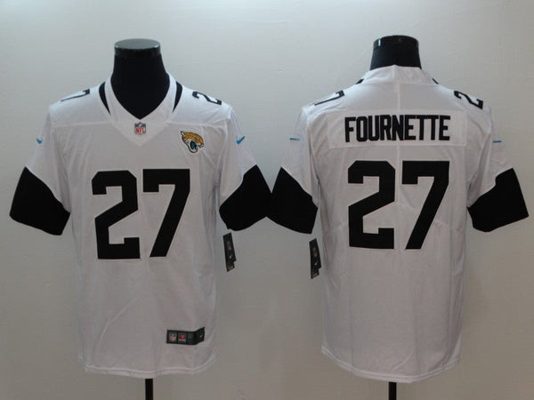 Men's Jacksonville Jaguars Leonard Fournette #27 White Game Player Jersey