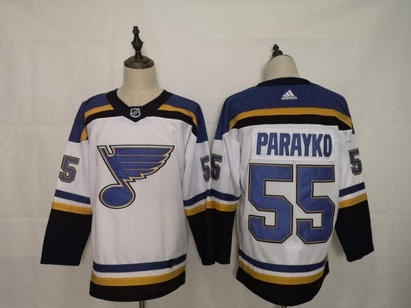 Men's St. Louis Blues Colton Parayko #55 White Breakaway Player Jersey