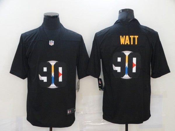 Men's Pittsburgh Steelers T.J. Watt Black Retired Player Jersey