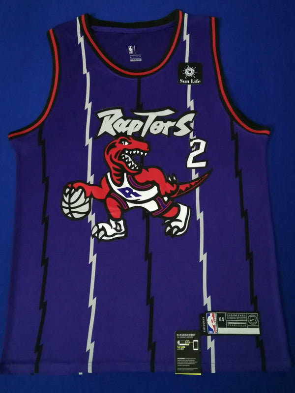 Men's Toronto Raptors Kawhi Leonard Mitchell & Ness Purple Swingman Jersey