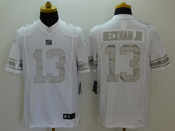 Men's New York Giants Odell Beckham Jr. #13 White Alternate Game Jersey