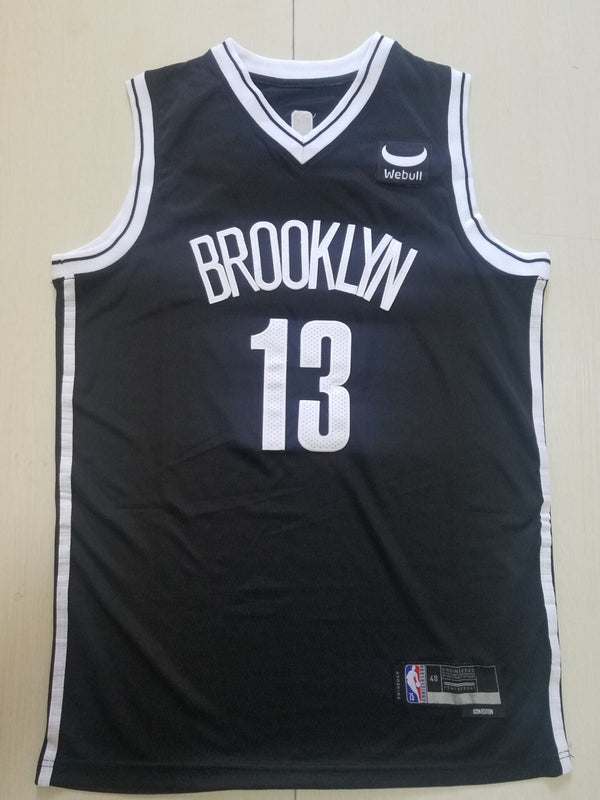 Men's Brooklyn Nets James Harden Black 2021/22 Diamond Swingman Jersey