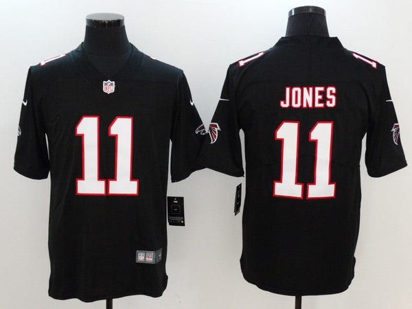 Men's Atlanta Falcons Julio Jones #11 Black Game Jersey