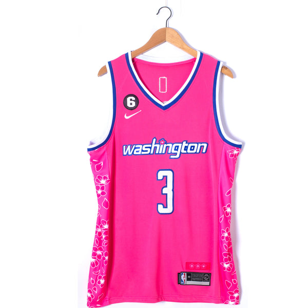 Men's Washington Wizards Bradley Beal #3 Pink 2022/23 Fastbreak Jersey - City Edition