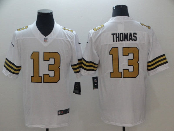 Men's New Orleans Saints Michael Thomas #13 White Alternate Game Jersey