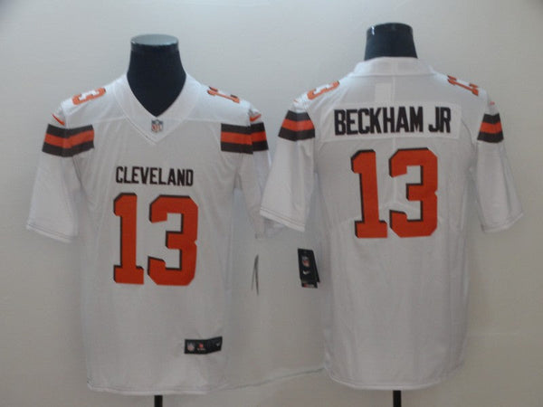 Men's Cleveland Browns Odell Beckham Jr. White Game Jersey