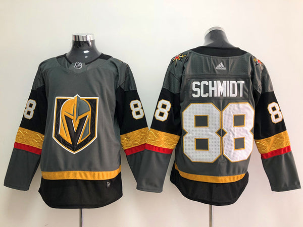 Men's Vegas Golden Knights Nate Schmidt #88 Gray Breakaway Player Jersey