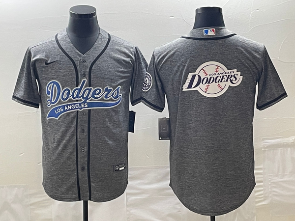 Men's Los Angeles Dodgers Gray Joint Edition Player Jersey