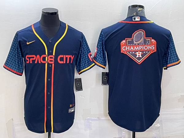 Men's Houston Astros Navy 2022 City Connect Replica Jersey