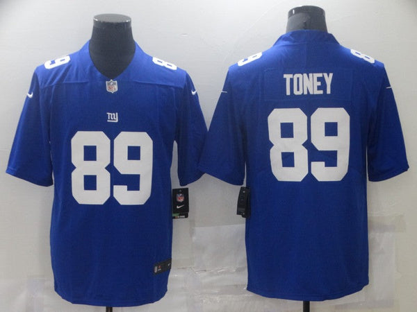 Men's New York Giants Kadarius Toney #89 Blue Game Jersey