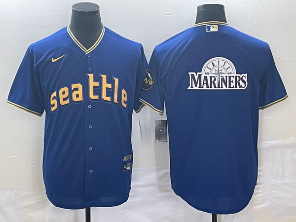 Men's Seattle Mariners Royal 2023 City Connect Replica Jersey