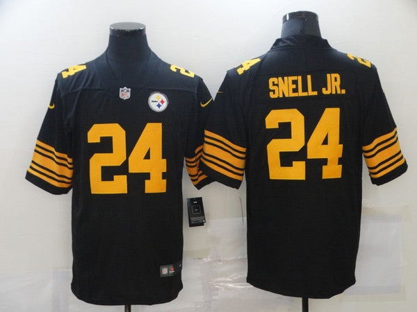 Men's Pittsburgh Steelers Benny Snell Jr. #24 Black Alternate Legend Jersey