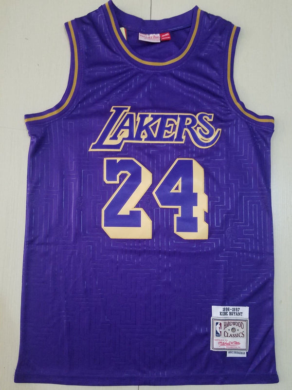 Men's Los Angeles Lakers Kobe Bryant 1996-97 Hardwood Classics Swingman Jersey