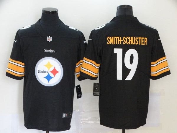 Men's Pittsburgh Steelers #19 JuJu Smith-Schuster Black Alternate Game Jersey